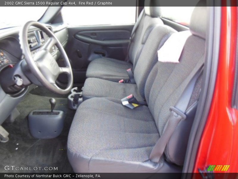 Fire Red / Graphite 2002 GMC Sierra 1500 Regular Cab 4x4