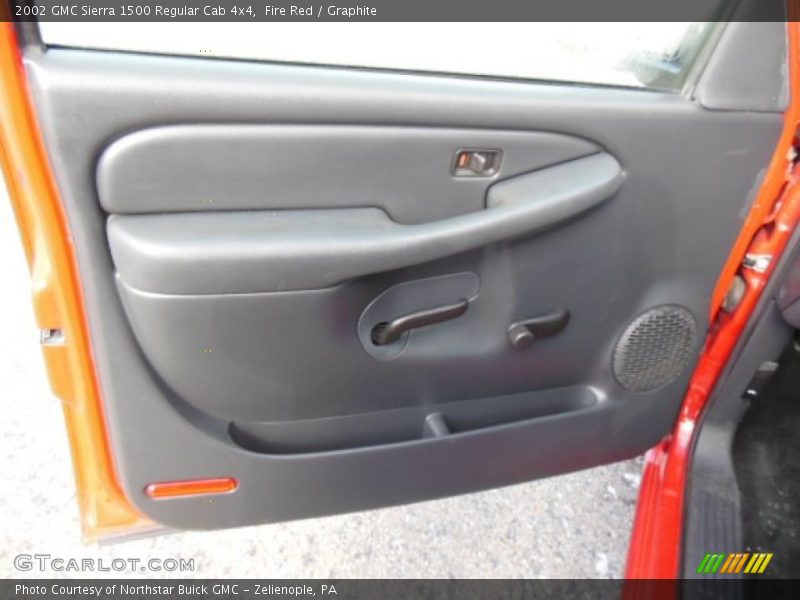 Fire Red / Graphite 2002 GMC Sierra 1500 Regular Cab 4x4