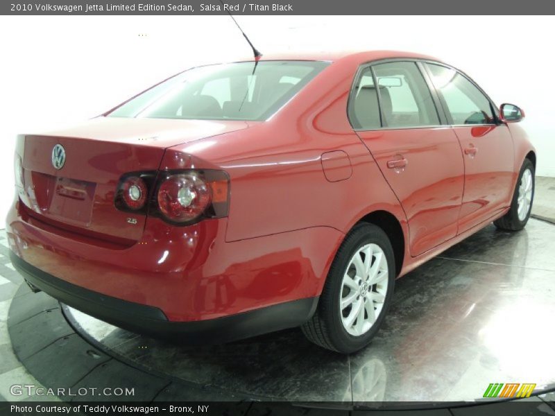 Salsa Red / Titan Black 2010 Volkswagen Jetta Limited Edition Sedan