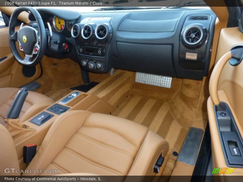 Dashboard of 2008 F430 Coupe F1