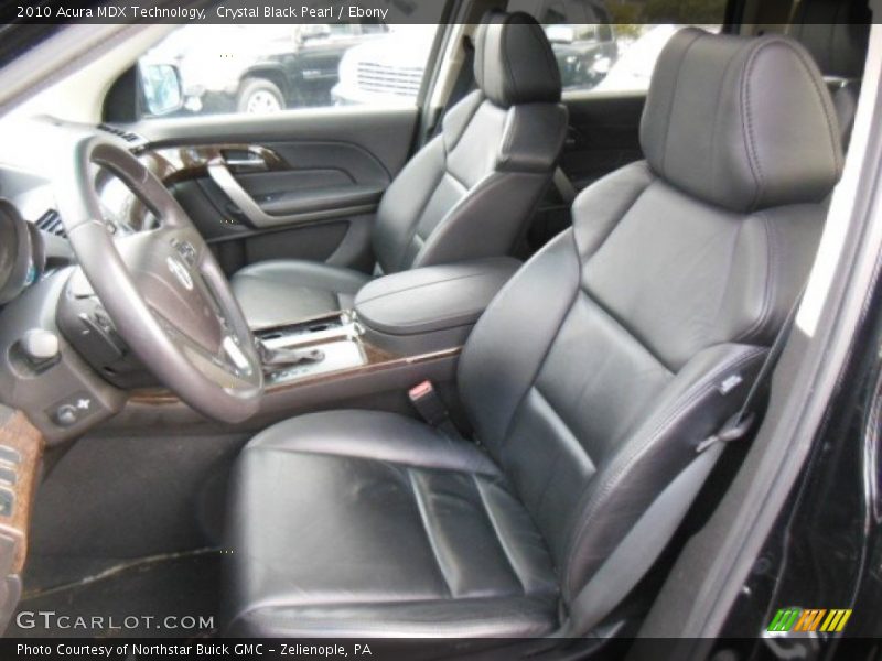 Crystal Black Pearl / Ebony 2010 Acura MDX Technology