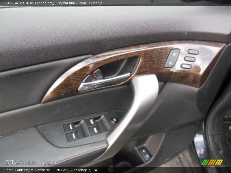 Crystal Black Pearl / Ebony 2010 Acura MDX Technology