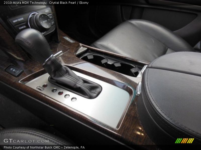 Crystal Black Pearl / Ebony 2010 Acura MDX Technology