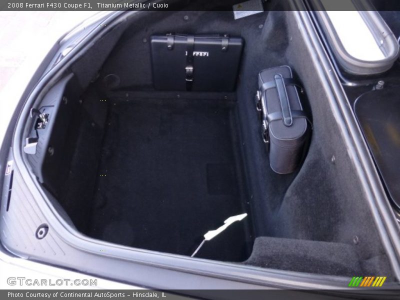  2008 F430 Coupe F1 Trunk