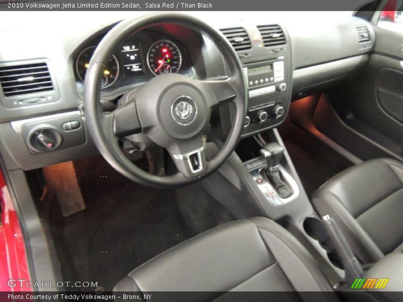  2010 Jetta Limited Edition Sedan Titan Black Interior