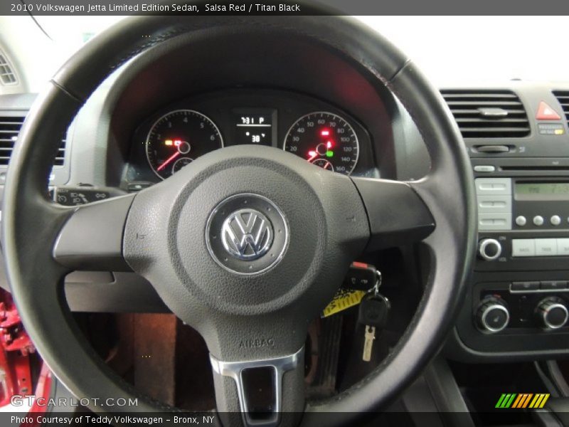  2010 Jetta Limited Edition Sedan Steering Wheel