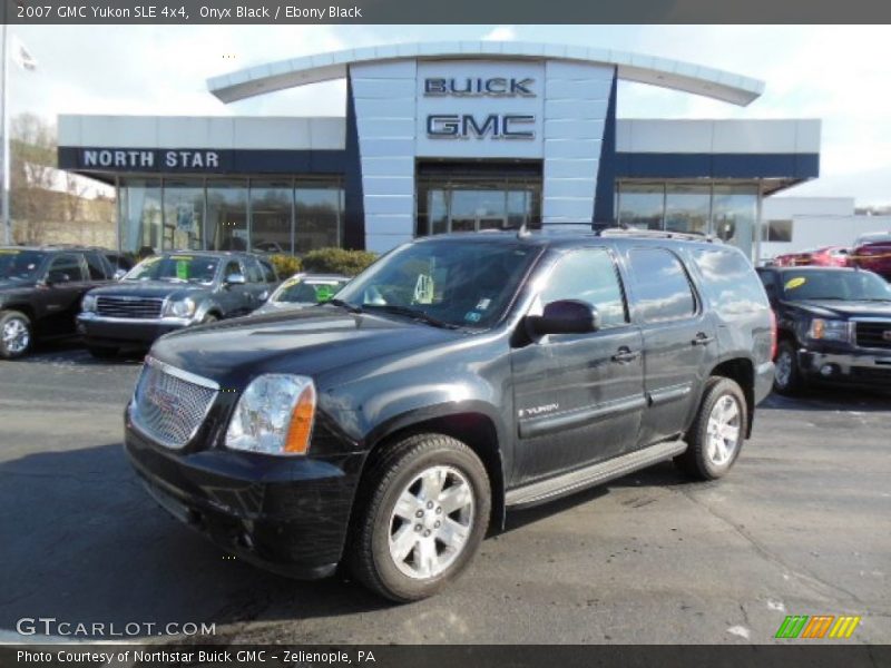 Onyx Black / Ebony Black 2007 GMC Yukon SLE 4x4