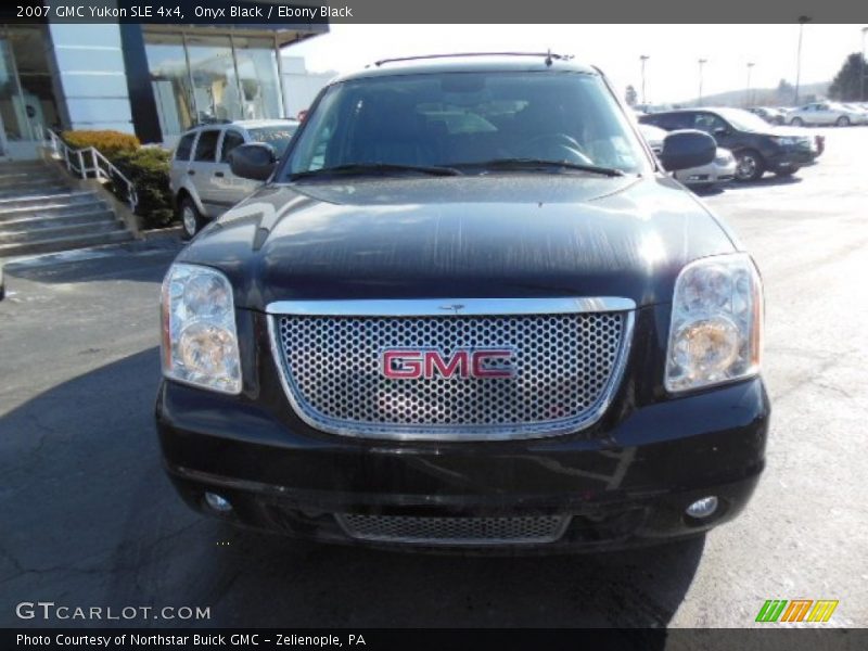 Onyx Black / Ebony Black 2007 GMC Yukon SLE 4x4