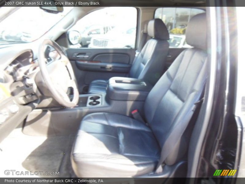 Onyx Black / Ebony Black 2007 GMC Yukon SLE 4x4