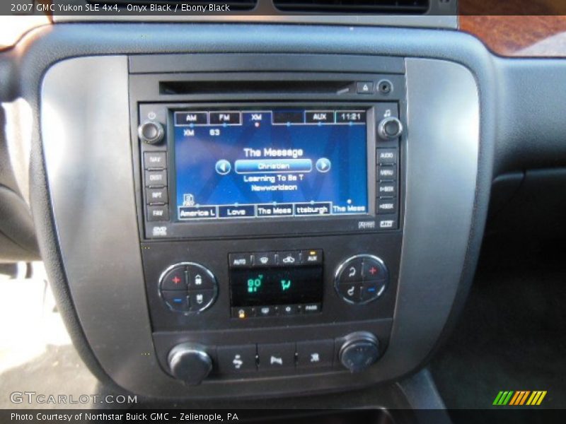 Onyx Black / Ebony Black 2007 GMC Yukon SLE 4x4