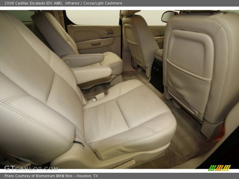 Infrared / Cocoa/Light Cashmere 2008 Cadillac Escalade ESV AWD