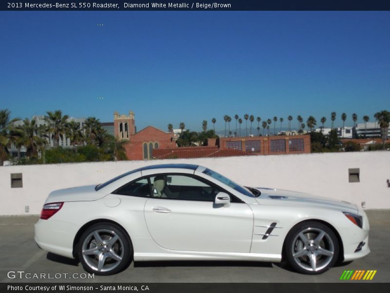  2013 SL 550 Roadster Diamond White Metallic