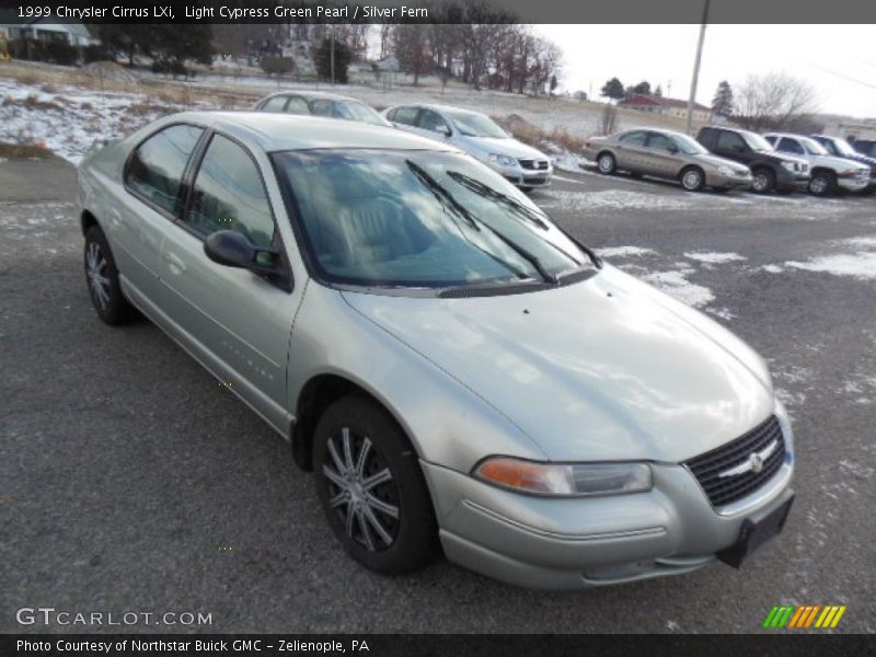 Light Cypress Green Pearl / Silver Fern 1999 Chrysler Cirrus LXi