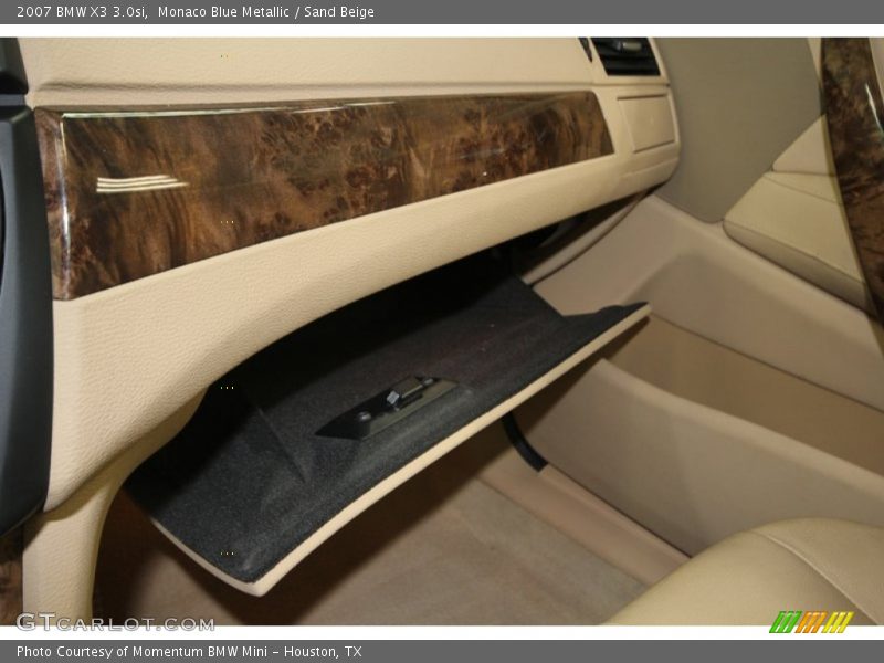 Monaco Blue Metallic / Sand Beige 2007 BMW X3 3.0si