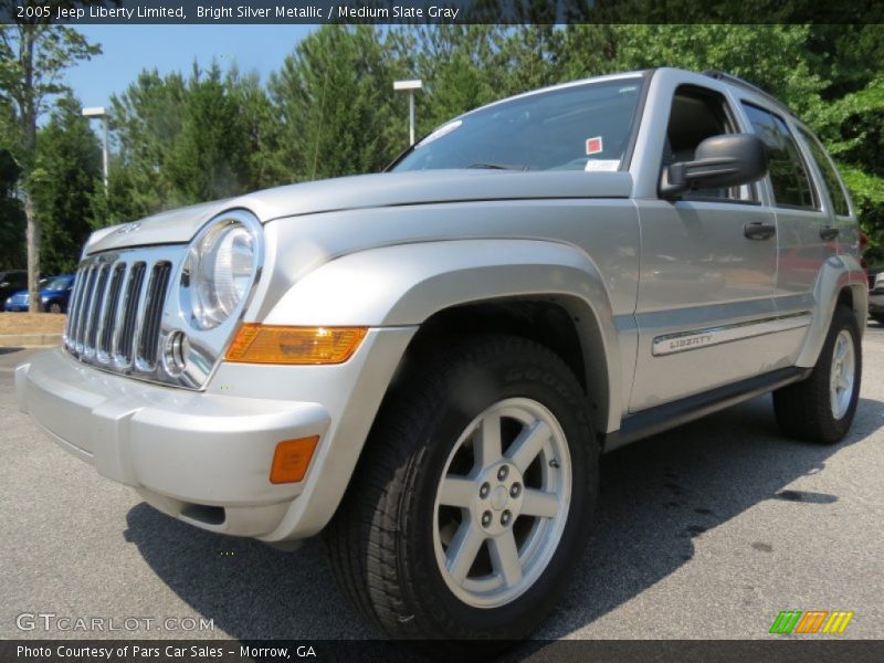 Bright Silver Metallic / Medium Slate Gray 2005 Jeep Liberty Limited