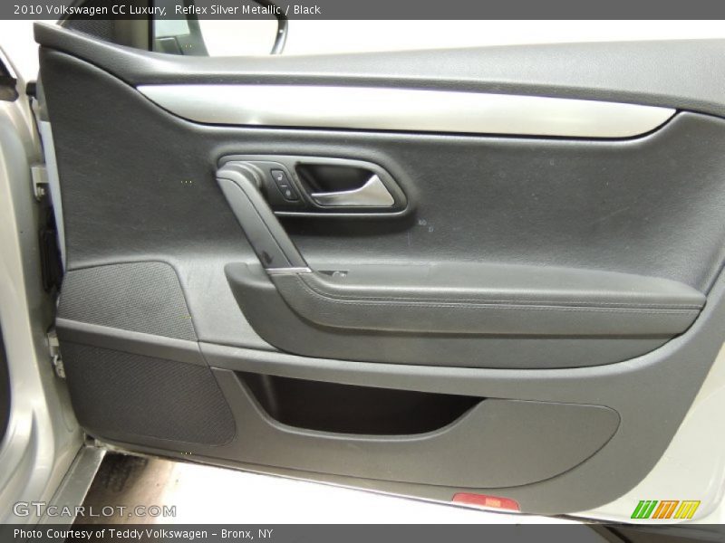 Reflex Silver Metallic / Black 2010 Volkswagen CC Luxury