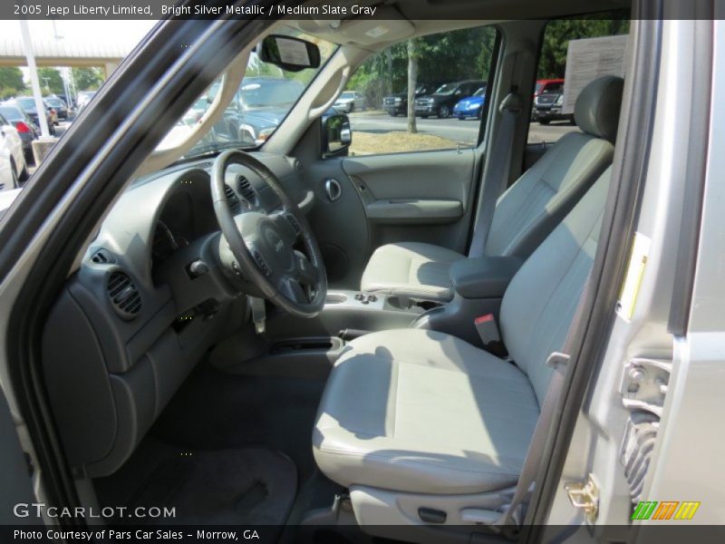 Bright Silver Metallic / Medium Slate Gray 2005 Jeep Liberty Limited