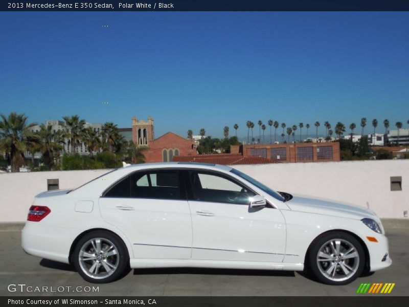 Polar White / Black 2013 Mercedes-Benz E 350 Sedan