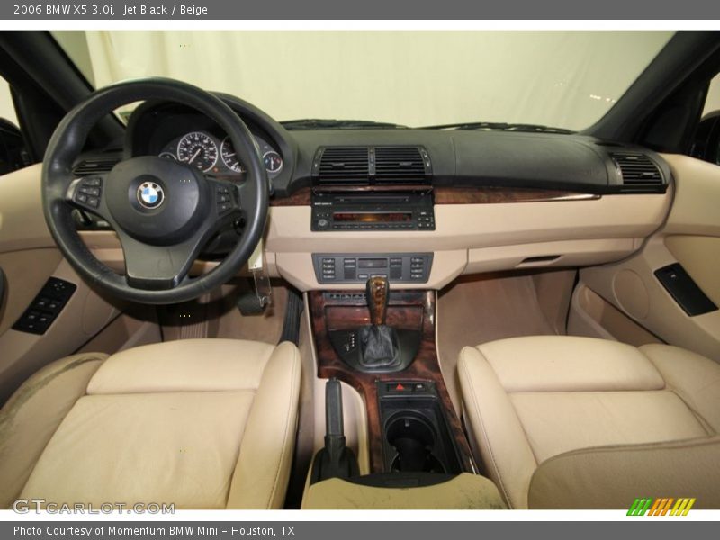 Dashboard of 2006 X5 3.0i