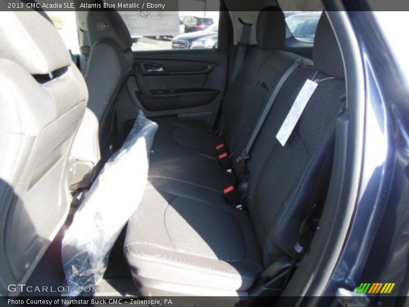 Atlantis Blue Metallic / Ebony 2013 GMC Acadia SLE