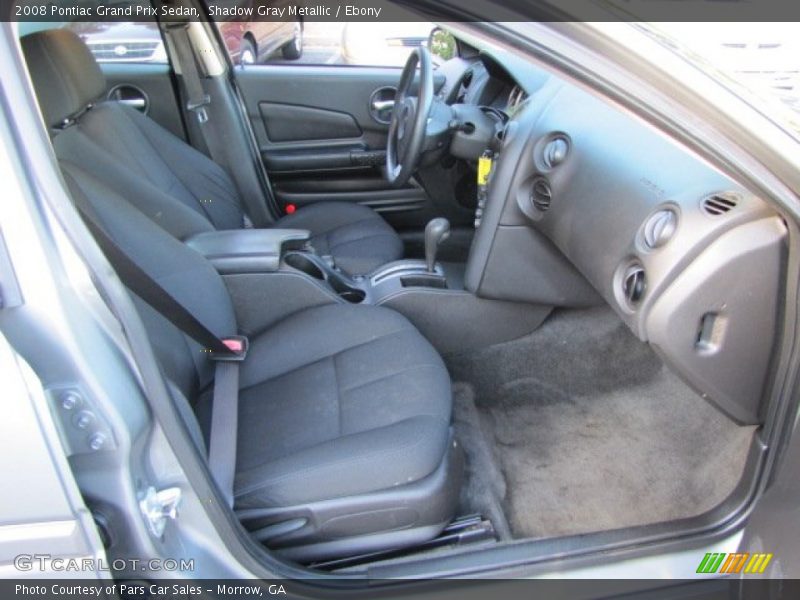 Shadow Gray Metallic / Ebony 2008 Pontiac Grand Prix Sedan