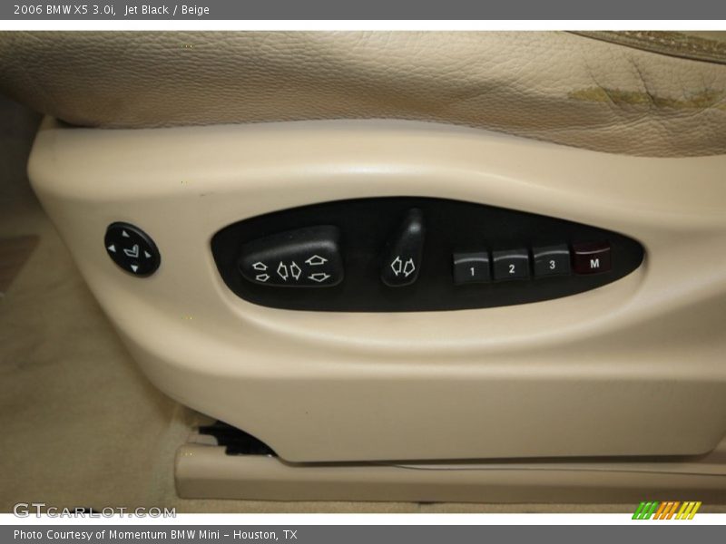 Controls of 2006 X5 3.0i