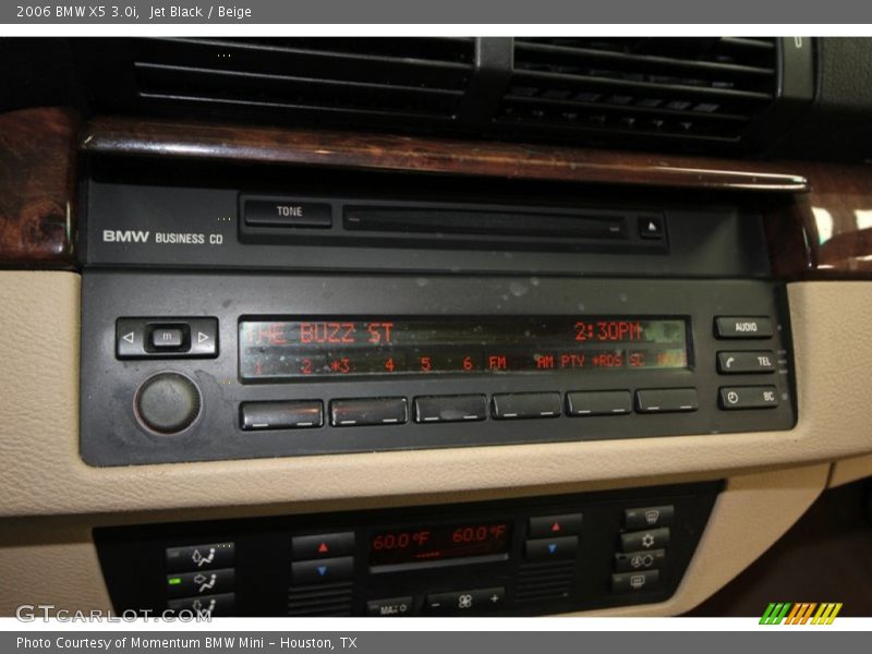 Audio System of 2006 X5 3.0i
