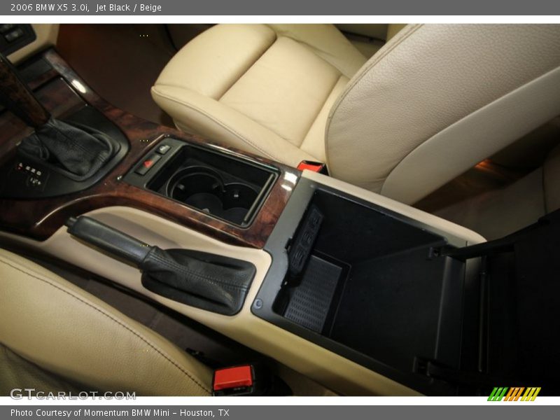 Jet Black / Beige 2006 BMW X5 3.0i
