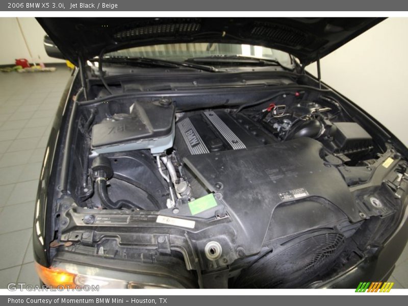 Jet Black / Beige 2006 BMW X5 3.0i