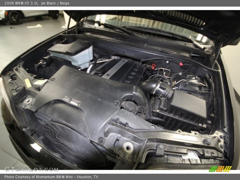 Jet Black / Beige 2006 BMW X5 3.0i