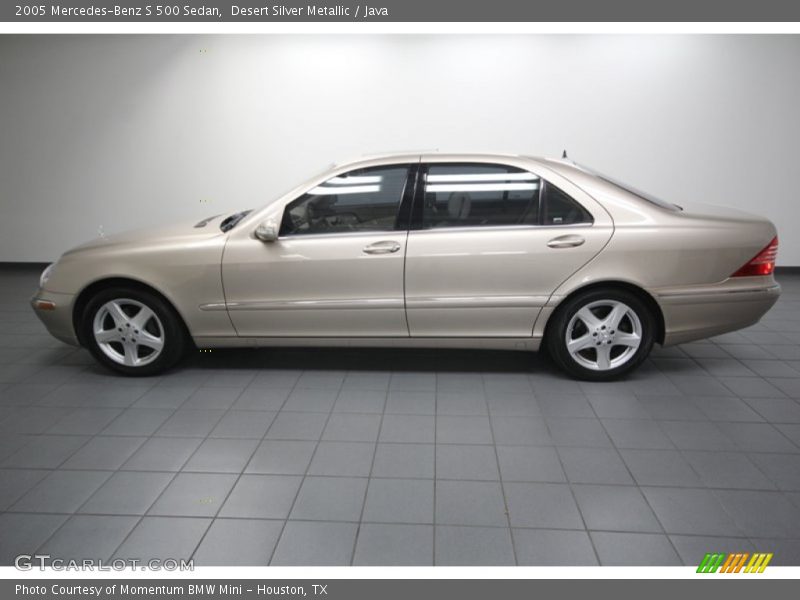  2005 S 500 Sedan Desert Silver Metallic