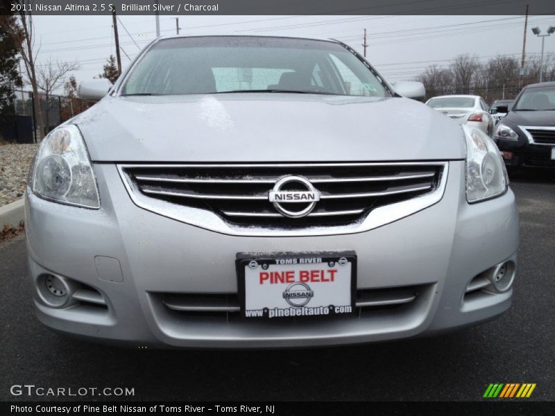 Brilliant Silver / Charcoal 2011 Nissan Altima 2.5 S