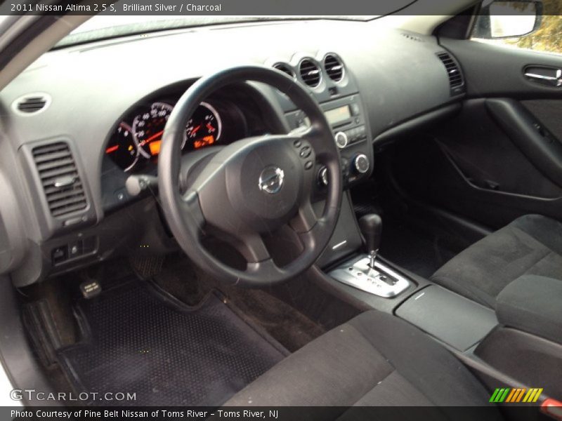 Brilliant Silver / Charcoal 2011 Nissan Altima 2.5 S