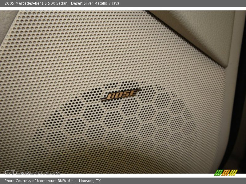 Desert Silver Metallic / Java 2005 Mercedes-Benz S 500 Sedan
