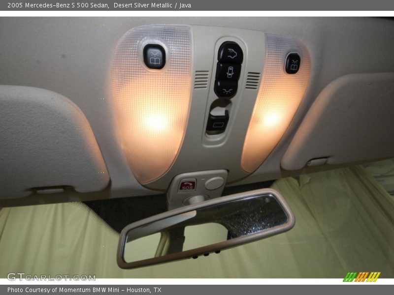 Desert Silver Metallic / Java 2005 Mercedes-Benz S 500 Sedan