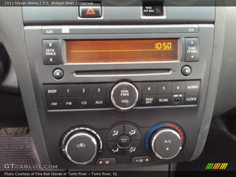 Brilliant Silver / Charcoal 2011 Nissan Altima 2.5 S