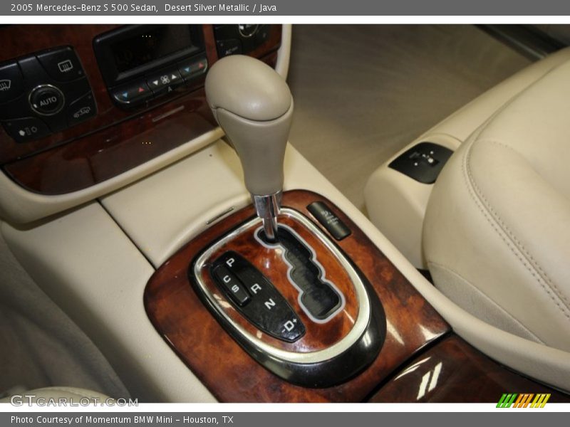  2005 S 500 Sedan 7 Speed Automatic Shifter