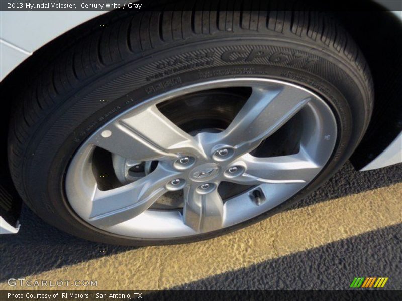Century White / Gray 2013 Hyundai Veloster