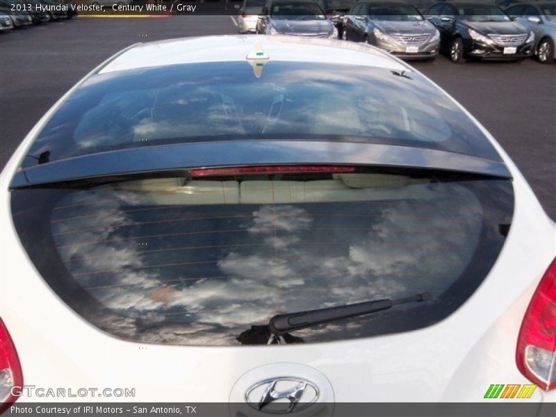 Century White / Gray 2013 Hyundai Veloster