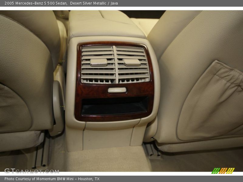 Desert Silver Metallic / Java 2005 Mercedes-Benz S 500 Sedan