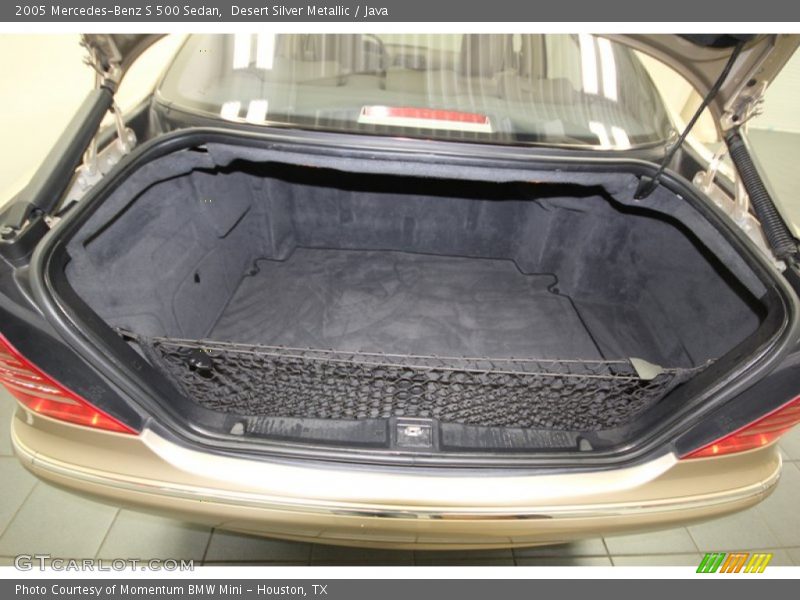  2005 S 500 Sedan Trunk