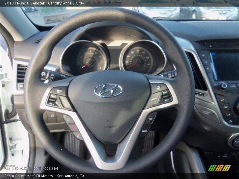 Century White / Gray 2013 Hyundai Veloster