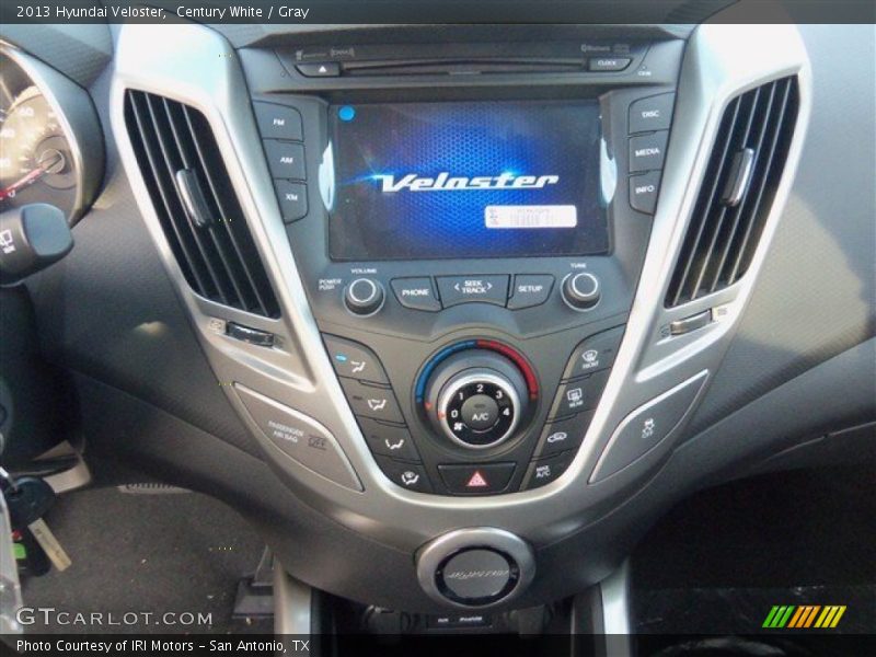 Century White / Gray 2013 Hyundai Veloster