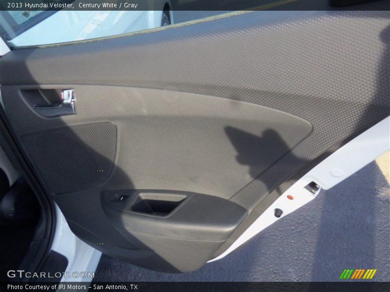 Century White / Gray 2013 Hyundai Veloster