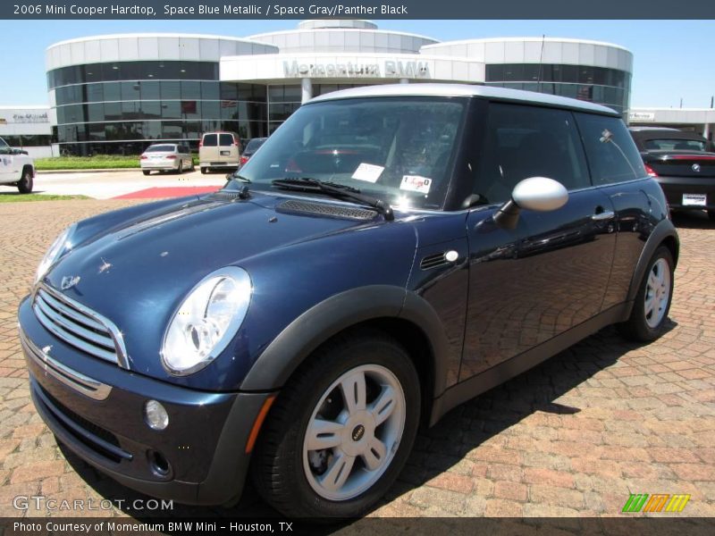 Space Blue Metallic / Space Gray/Panther Black 2006 Mini Cooper Hardtop