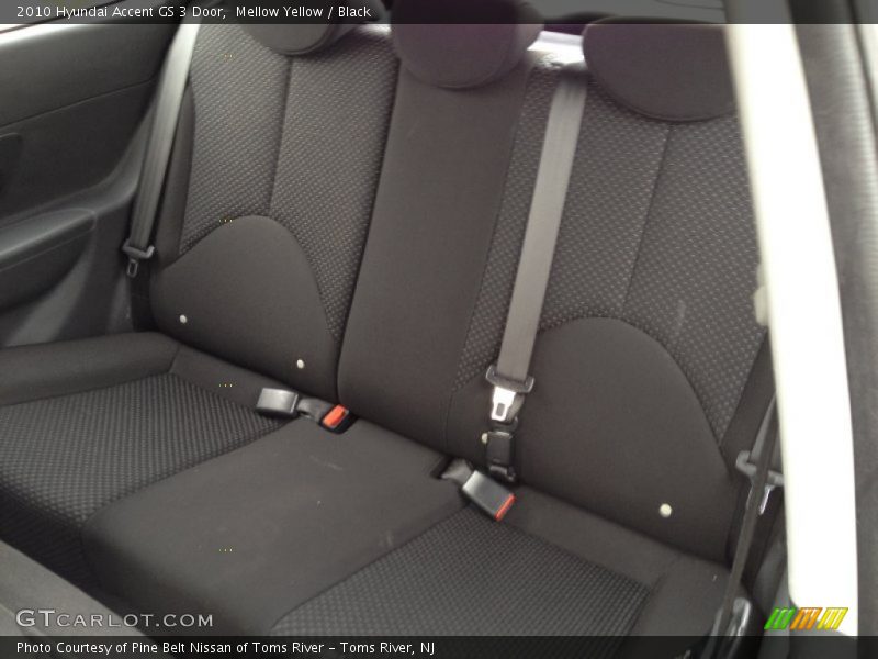 Mellow Yellow / Black 2010 Hyundai Accent GS 3 Door