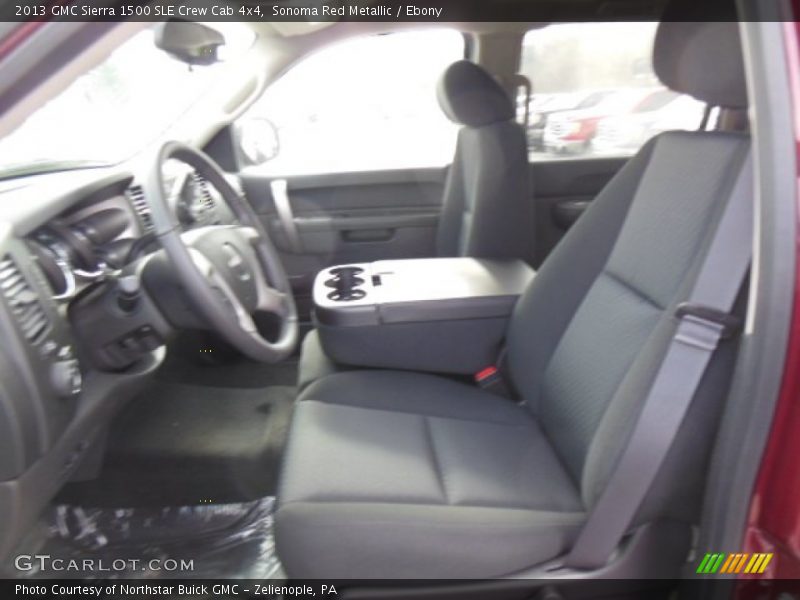 Sonoma Red Metallic / Ebony 2013 GMC Sierra 1500 SLE Crew Cab 4x4