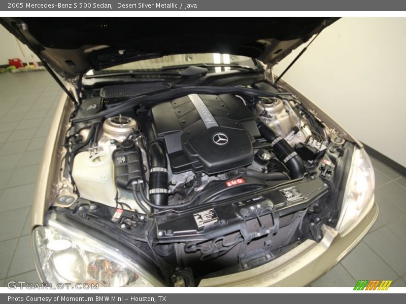 2005 S 500 Sedan Engine - 5.0 Liter SOHC 24-Valve V8