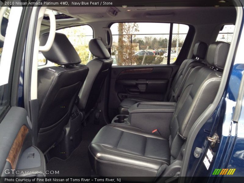 Navy Blue Pearl / Stone 2010 Nissan Armada Platinum 4WD