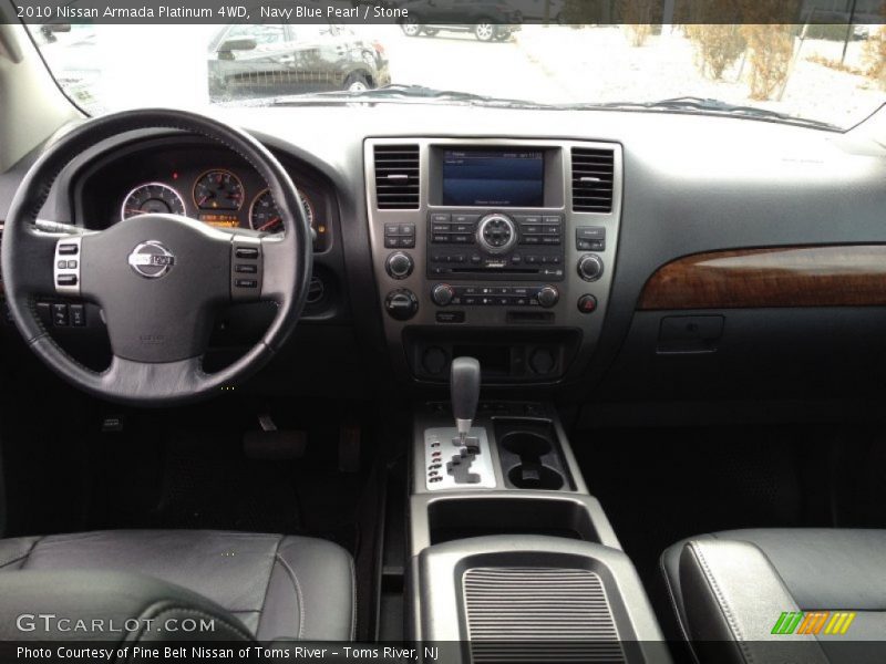 Navy Blue Pearl / Stone 2010 Nissan Armada Platinum 4WD